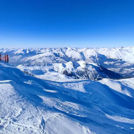 Coup De Coeur - Arc 2000 4 Personnes Avec Separee Et Belle Vue Sur La Montagne *